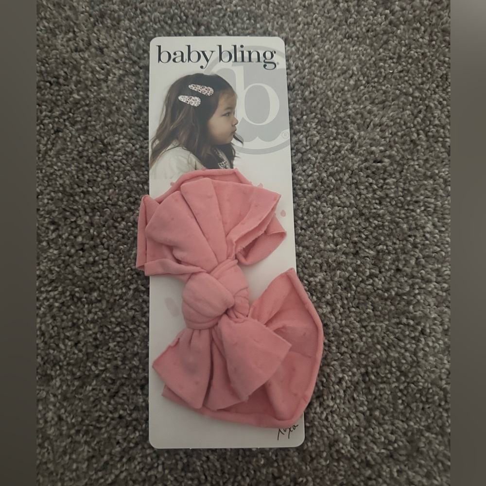 Baby Bling clip bow